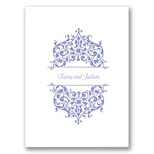 Entwined in Flourishes - Invitation