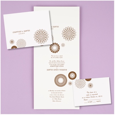 Flowers Afloat - Invitation