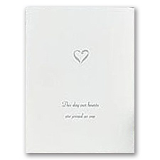 Silver Hearts - Invitation