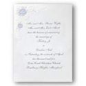 Rare Blue Roses - Invitation