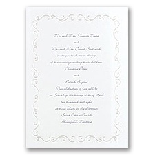 Pearl Frame - Invitation