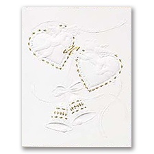 Victorian Cherubs - Invitation