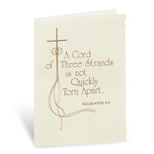 A Cord of Three Strands - Invitation