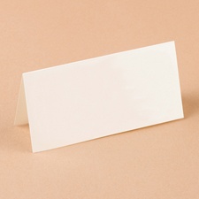 Natural White Design Place Card