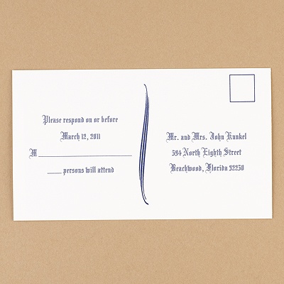 Bright White Respond Postcards