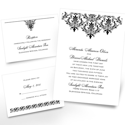 Quick Tip Wedding Invitation Reply Cards