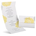 Bright Blooms Seal 'n Send Invitation