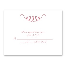 Fairy Tale Whimsy- Response Card and Envelope