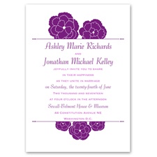 Flower Patch - Invitation