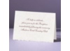 Parchment Deckle - Reception Card