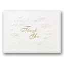 Floral Heart with Gold Foil - Thank You