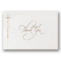 Gold/Pearl Thank You - Blank