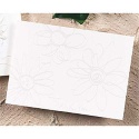 Pearl Embossed Daisies Thank You