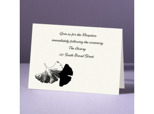 Perfect Pair - Reception Card