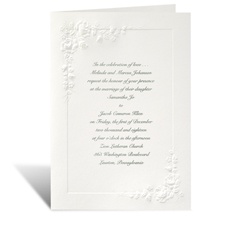 Cherished Roses - Invitation