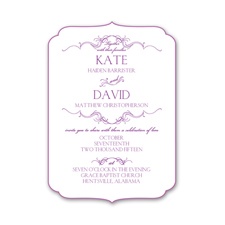 Simply Beautiful - Invitation