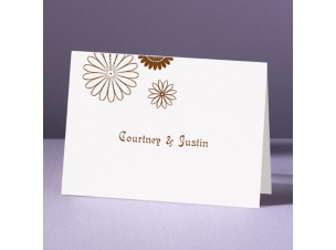 Flowers Afloat - Note Card and Envelope