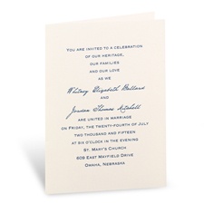 Pure Tradition - Invitation