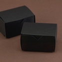 Black Favor Boxes - Blank