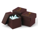 Mocha Favor Boxes (2-Piece) - Personalized