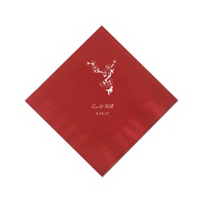 Classic Red Cocktail Napkins