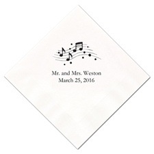 White Dinner  Napkins