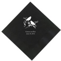 Black Dinner Napkins