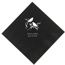 Black Dinner Napkins