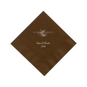 Mocha Cocktail Napkins