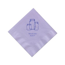 Lavender Cocktail Napkins