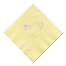 Yellow Dinner Napkins