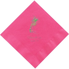 Hot Pink Dinner Napkins