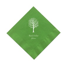 Kiwi Green Cocktail Napkins