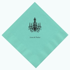 Aqua Dinner Napkin