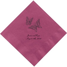 Plum Dinner Napkin
