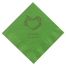 Kiwi Green Dinner Napkins