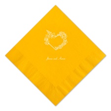 Sunflower Cocktail Napkin