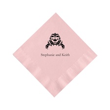 Classic Pink Cocktail Napkins