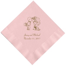 Classic Pink Dinner Napkin