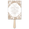 Vintage Lace - Latte - Program Fan