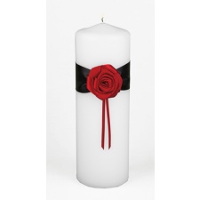 Midnight Rose Unity Candle