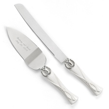 Linked Horseshoes Serving Set
