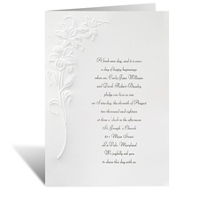Lovely Lilies - Invitation