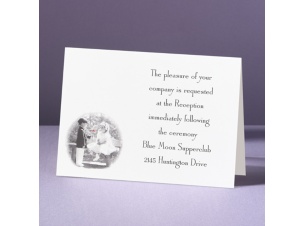 Together Forever - Reception Card