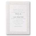 Shimmering Pearls Invitation