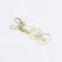 Gold Foil Thank You Seal