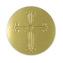 Gold Embossed Cross