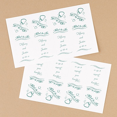 Tic Tac Favor Stickers