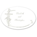 Silver Foil Cross Seal