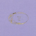 Gold Foil Personalized Calla Lily Seal